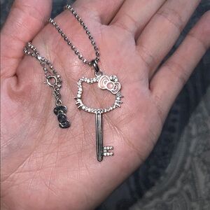 Hello Kitty Silver Necklace